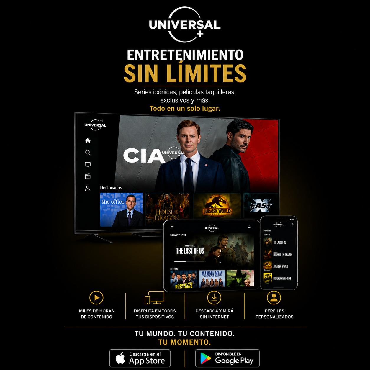 UNIVERSAL + PERFIL